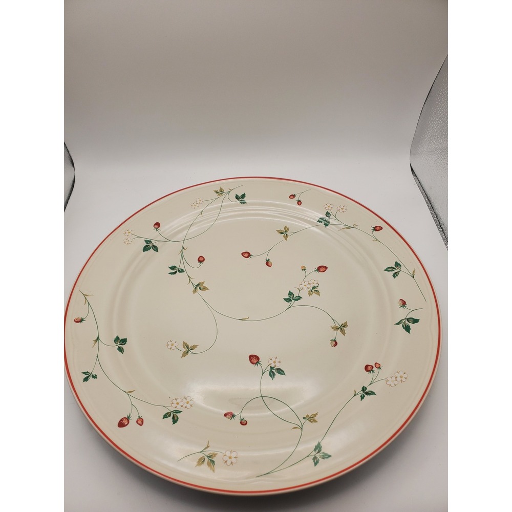 Vintage Epoch Noritake Strawberry Time Dinnerware Plate E744